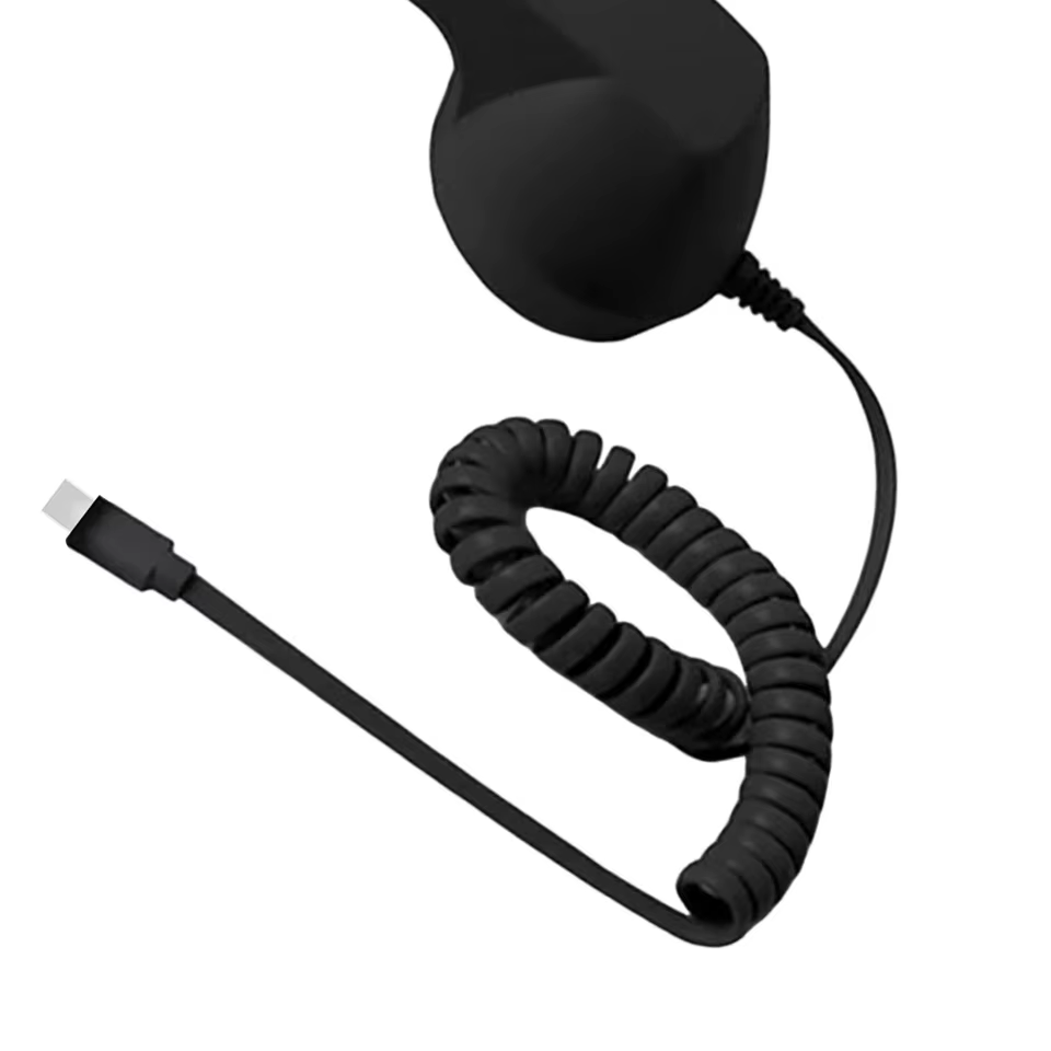 Fone Retro Tipo C Ergonômico