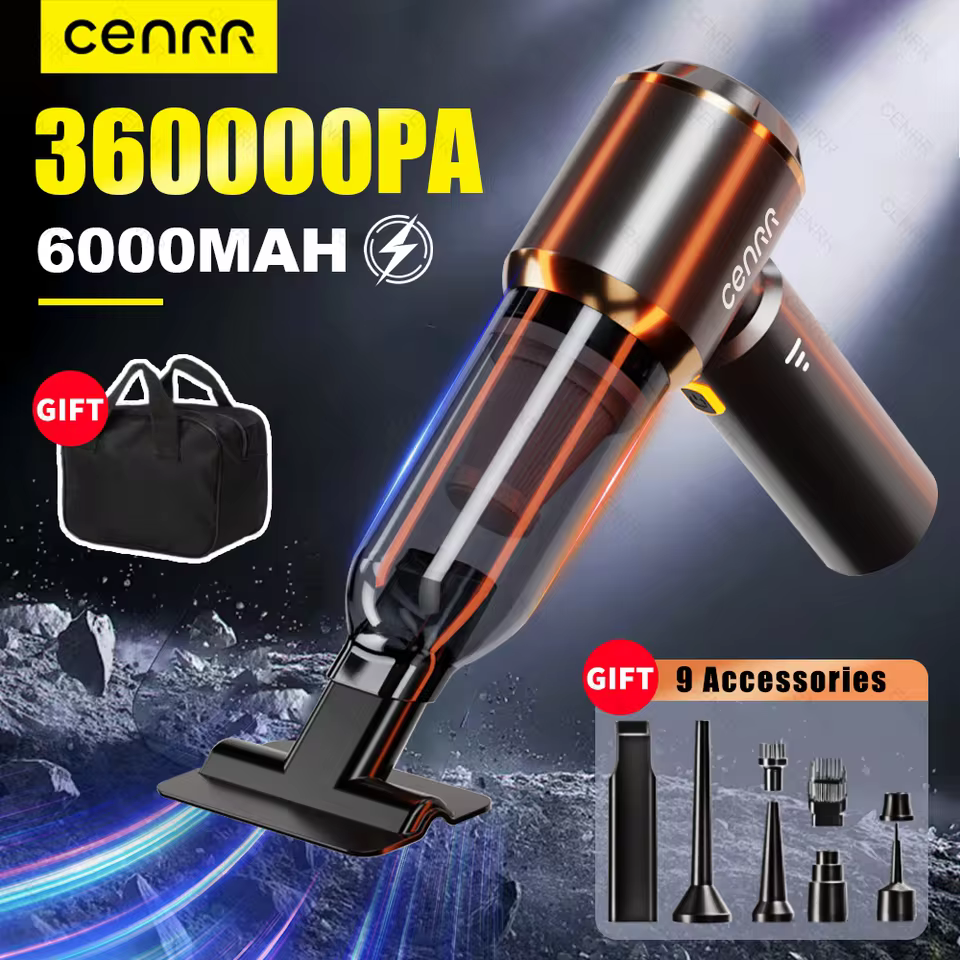 Aspirador de Pó Portátil CENRR 360000PA