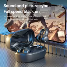 Fones Bluetooth 5.4 KEBIDUMEI com Clip e Display Thumbnail 4