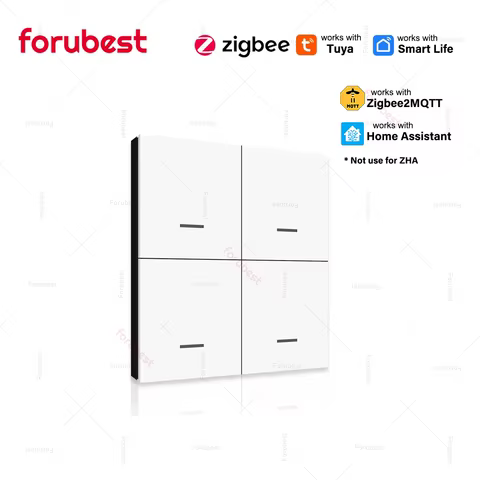 Interruptor Inteligente Zigbee 4 Gang