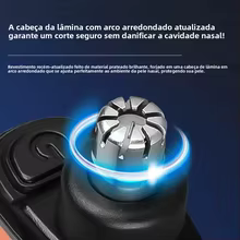 Aparador de Nariz e Orelhas USB Recarregável Thumbnail 5