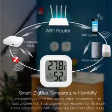 Sensor Zigbee Tuya Temperatura e Umidade Thumbnail 2
