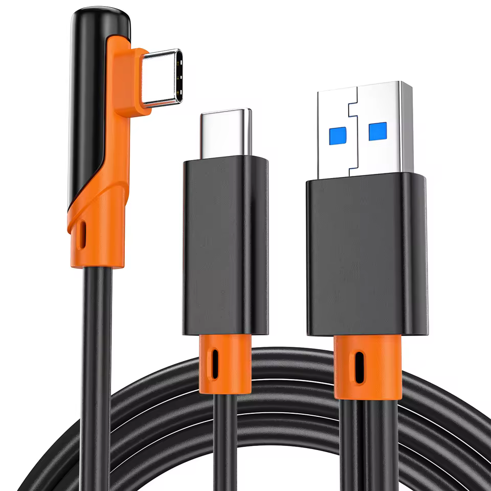 Cabo USB 3.0 5Gbps para Quest 3 e PICO 4