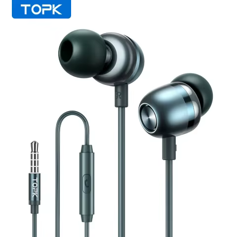 Fone de Ouvido Topk 3.5mm