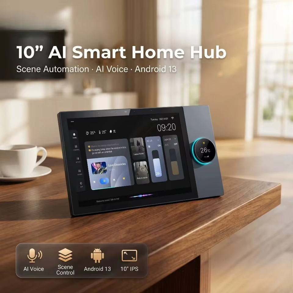 Painel de Controle Inteligente 10" Android