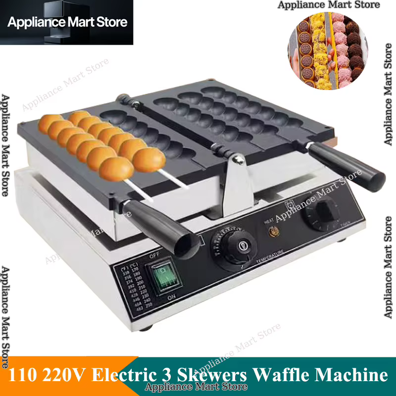Máquina de Waffles e Takoyaki