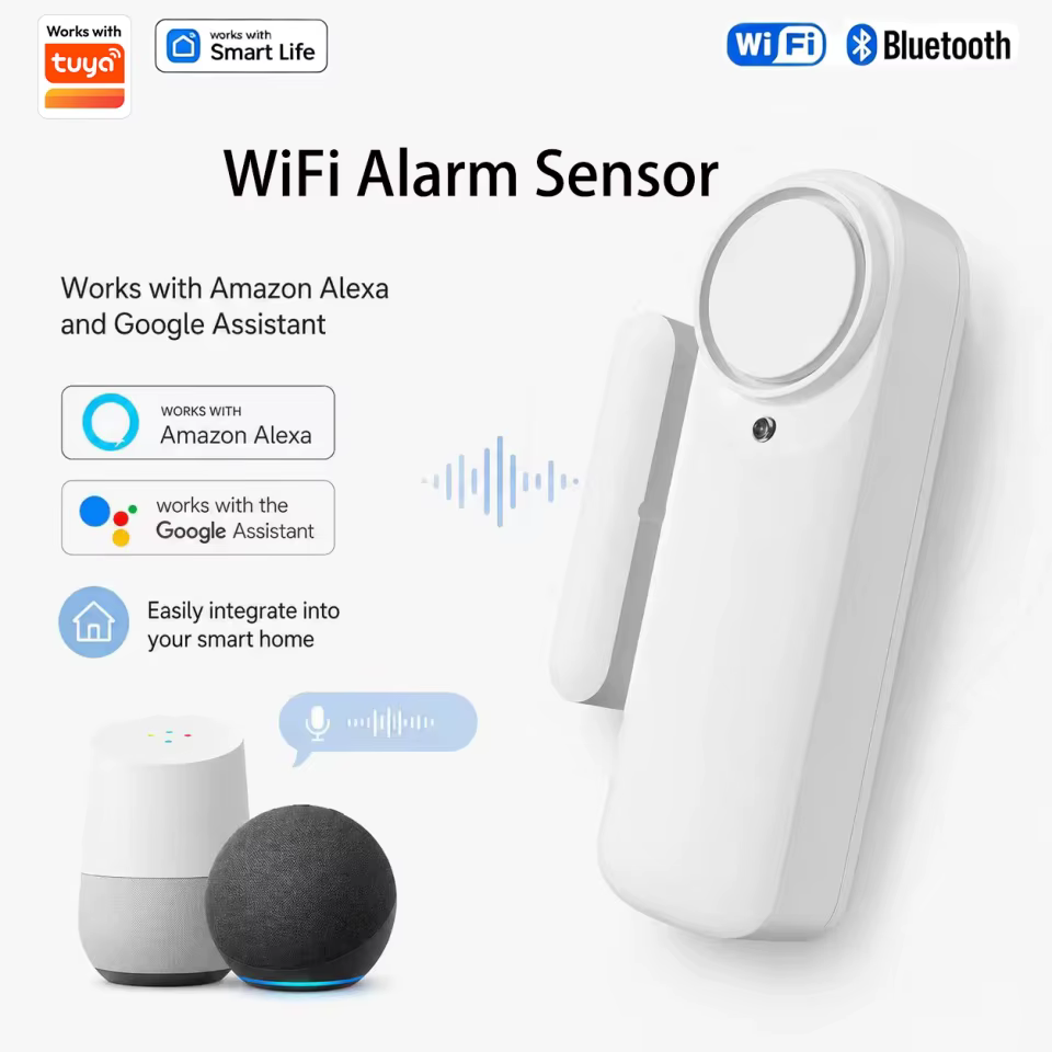 Sensor de Segurança Inteligente WiFi Bluetooth