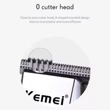 Kemei 5027 Máquina de Cortar Cabelo Profissional Sem Fio Thumbnail 5