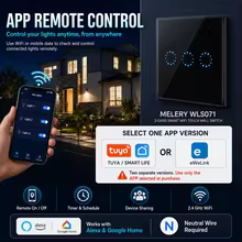 Interruptor Inteligente Melery WiFi Touch Thumbnail 4