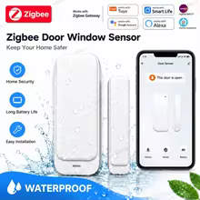 Sensor de Contato Magnético Zigbee Tuya Thumbnail 1