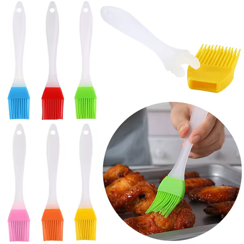 Escova de Óleo de Silicone - Kit Colorido