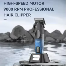 Aparador de Cabelo Kemei Profissional Sem Fio Thumbnail 2