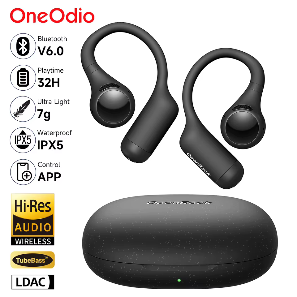 OpenRock S2 Fones de Ouvido Bluetooth 6.0