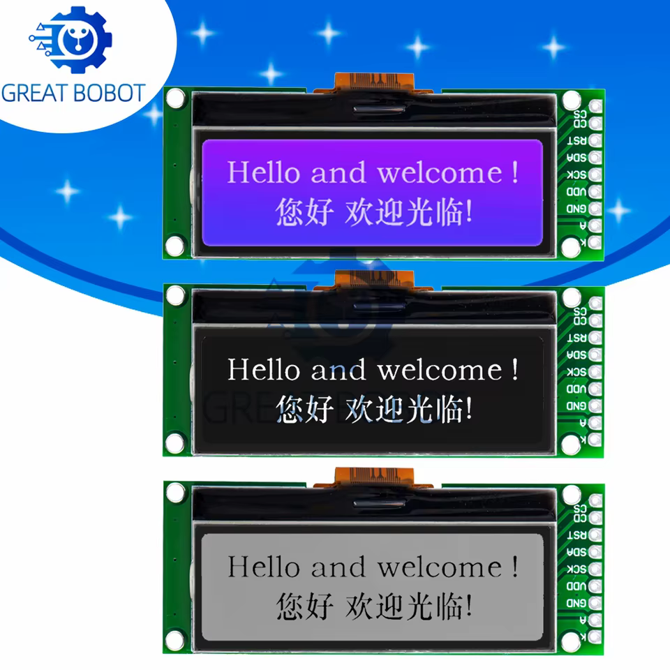 Módulo LCD 192x64 UC1609C