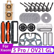 Kit Peças Xiaomi Robot Vacuum 5 Pro Thumbnail 1