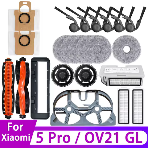 Kit Peças Xiaomi Robot Vacuum 5 Pro