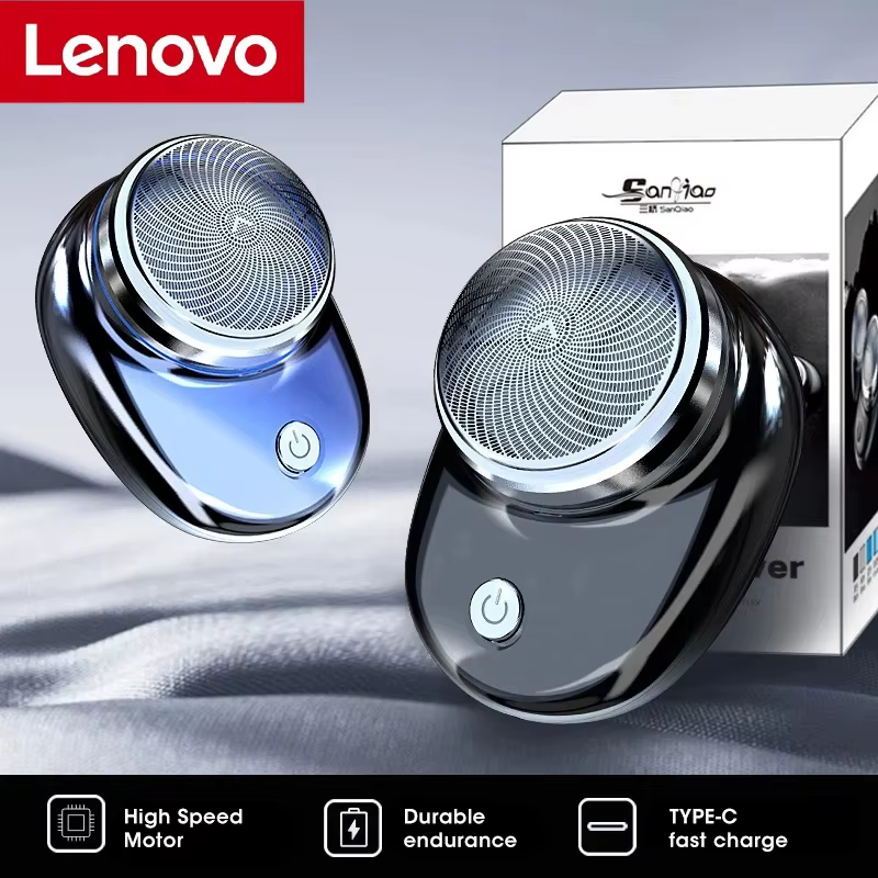 Barbeador Elétrico Portátil Lenovo