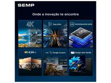 Smart TV Semp 43" 4K UHD Google TV Thumbnail 2