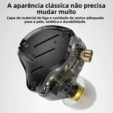 KZ ZS10 PRO X Fone Híbrido Thumbnail 5