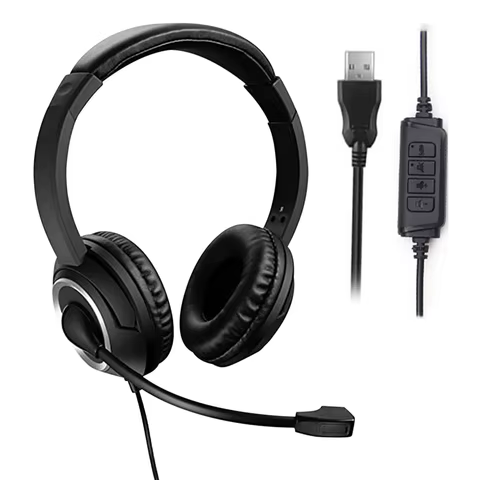 Fone de Ouvido USB Gamer com Microfone