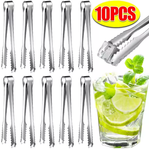 Pinças de Gelo Aço Inoxidável