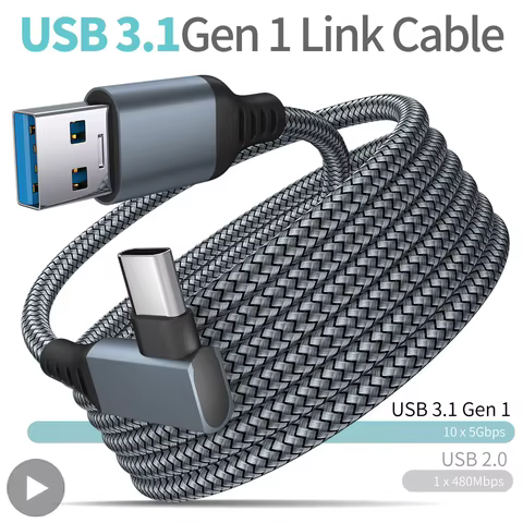 Cabo USB-C Oculus Quest 2 5m