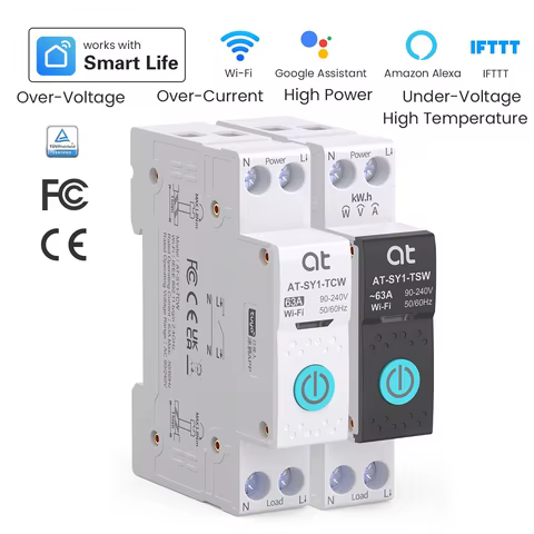 Interruptor Inteligente Wi-Fi com Medidor de Energia