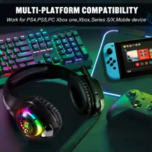 Headset Gamer RGB VIKEFON Thumbnail 6