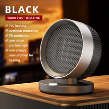Aquecedor de Mesa Portátil com Ventilador Thumbnail 5