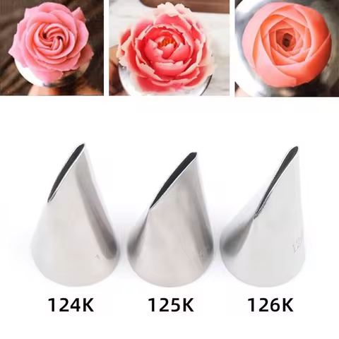 Bocais de Rosa Pétala Kit 3 Peças