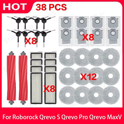 Peças Roborock Qrevo Kit Completo