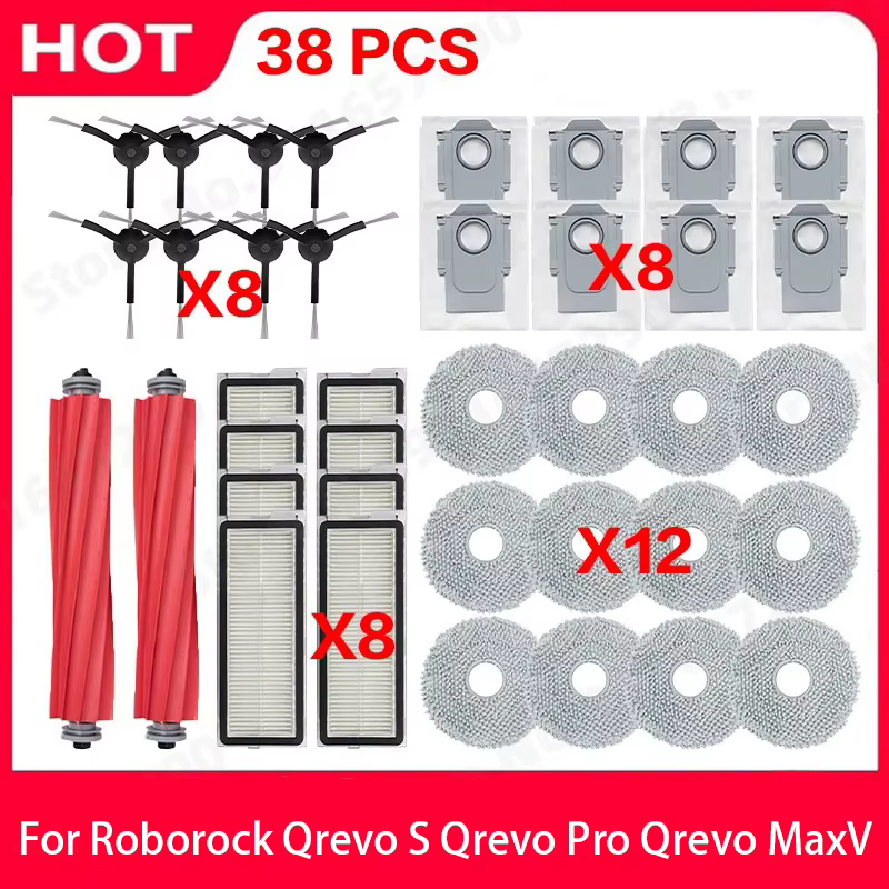 Peças Roborock Qrevo Kit Completo