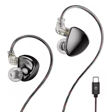 TRN MT5 Fones HiFi Driver Duplo Thumbnail 1