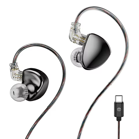 TRN MT5 Fones HiFi Driver Duplo