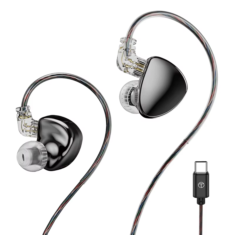 TRN MT5 Fones HiFi Driver Duplo