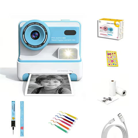 Câmera Infantil Mini Térmica Instantânea