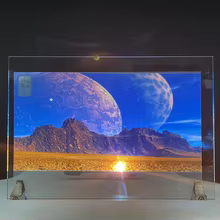 Tela de Projeção Holográfica 4K HD Transparente Thumbnail 2