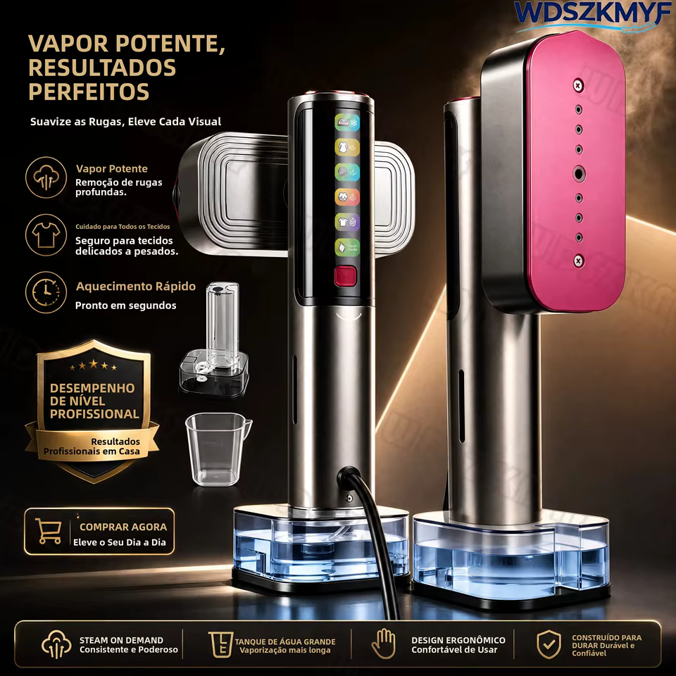 Ferro de Vapor Portátil NOVO 220ml