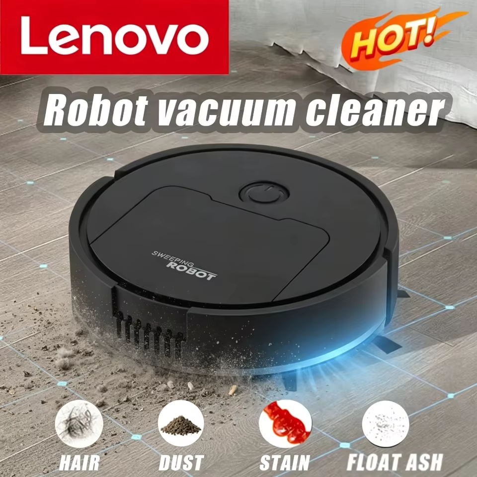 Aspirador Robô Lenovo 3 em 1