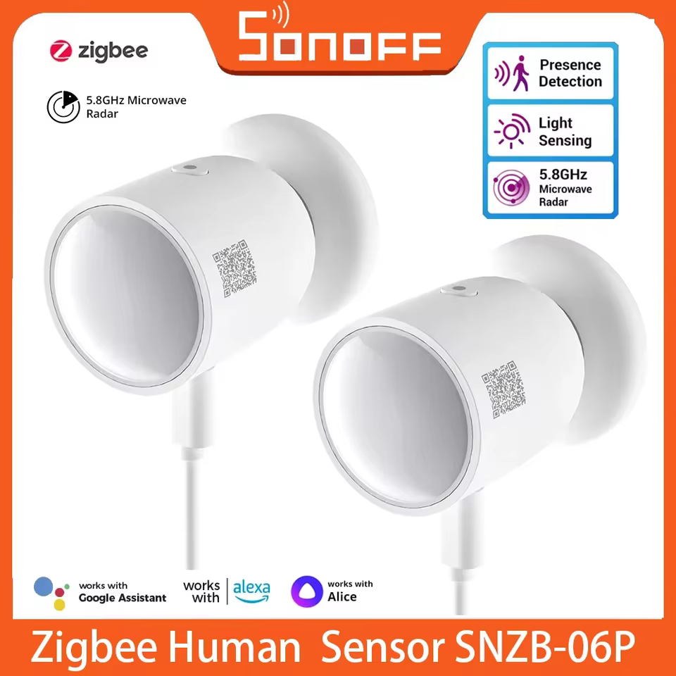 Sensor de Presença Sonoff SNZB-06P Zigbee