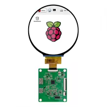 Tela Redonda Raspberry Pi 4" Thumbnail 4