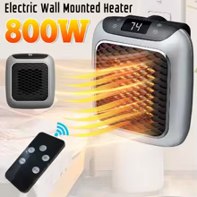 Aquecedor de Parede 800W com Controle Remoto Thumbnail 4