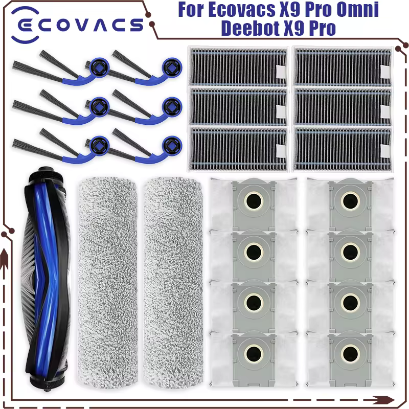 Kit Peças Aspirador Ecovacs X9 Pro