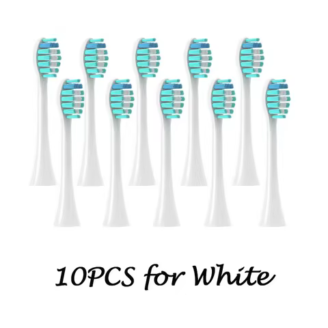 Cabeças de Escova Philips Sonicare - 10 Peças