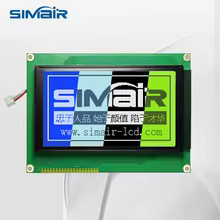 Display LCD STN 240x128 Verde Amarelo Thumbnail 1