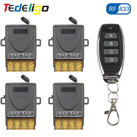 Controle Remoto 433MHz 30A