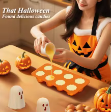 Molde Fantasma Halloween Silicone Thumbnail 6
