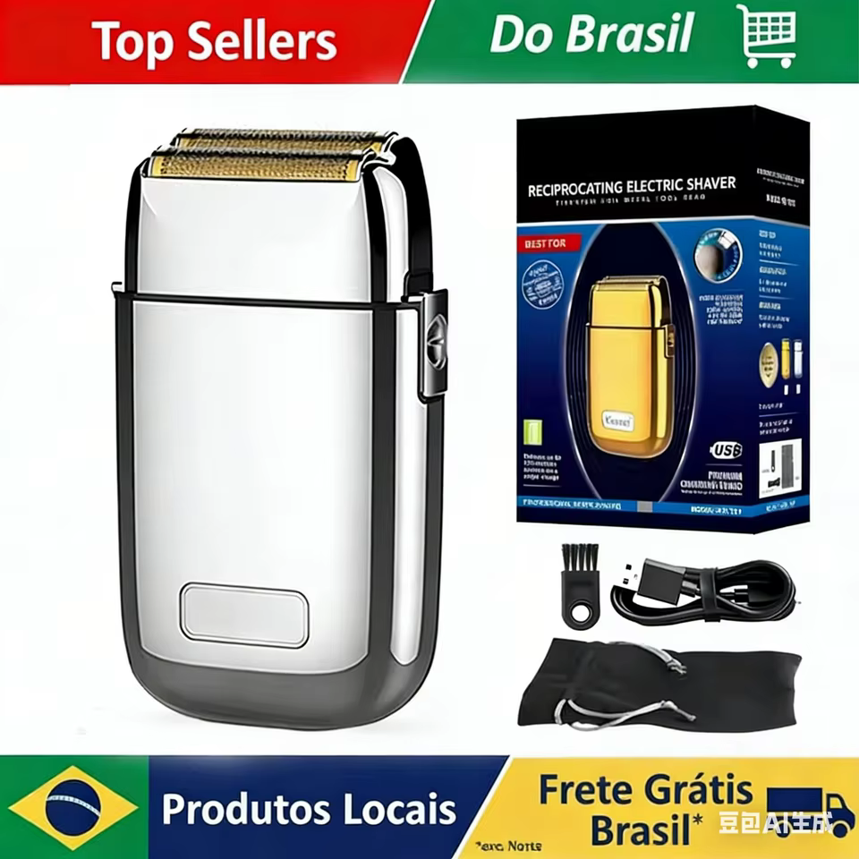 Barbeador Elétrico Kemei TX1