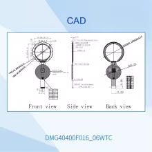Painel LCD HMI IPS TFT DWIN Thumbnail 6