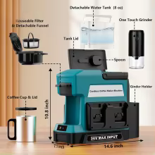 Cafeteira Portátil Makita 18V Thumbnail 4